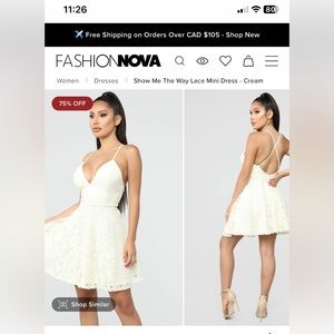 Fashion Nova Dress